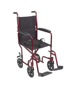 Wheelchair Transport Lightweight Red 19