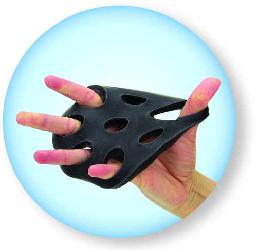 Thera-Band Hand Xtrainers Black  Advanced Sport Training